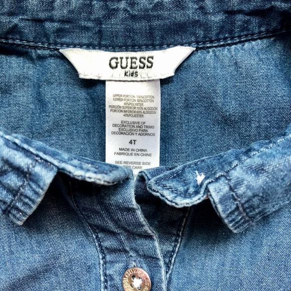 Guess Dress 4T - Picture 4 of 4